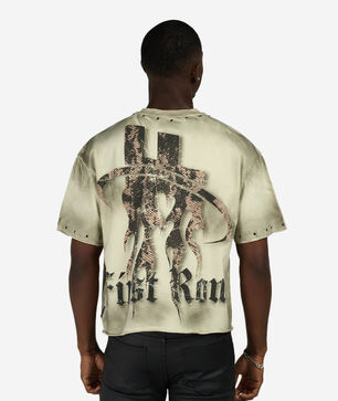 Punk Rock Revival Terry Crop Tee