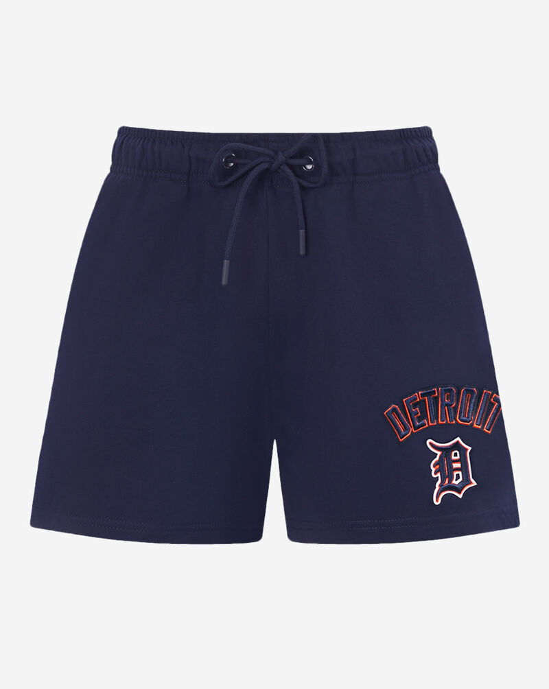 PRO STANDARD Detroit Tigers Classic Fleece Short  LDTF37217-MDN Blue 1