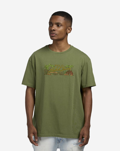 Classic Fit Embroidered Jersey T-Shirt