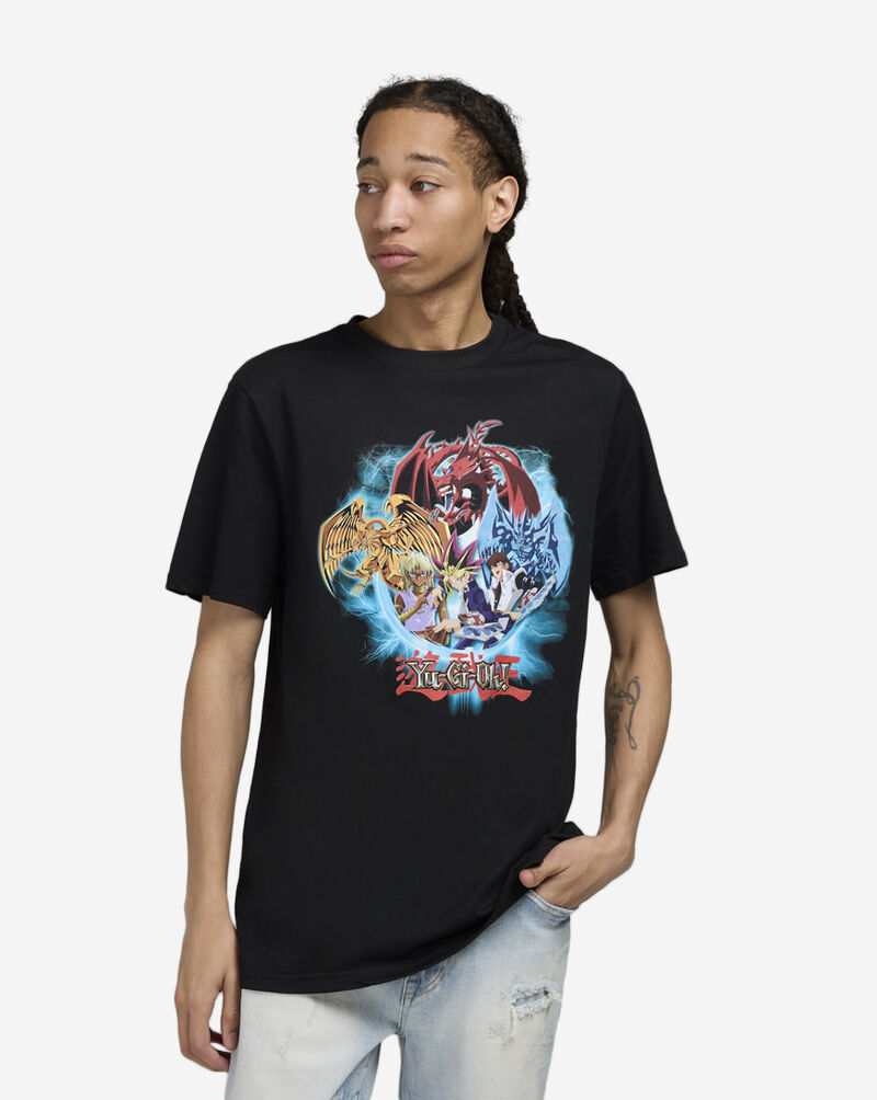 Mister Tee YU-GI-OH Triple Dragon Logo Tee MCUS037-US-00007 Black 1