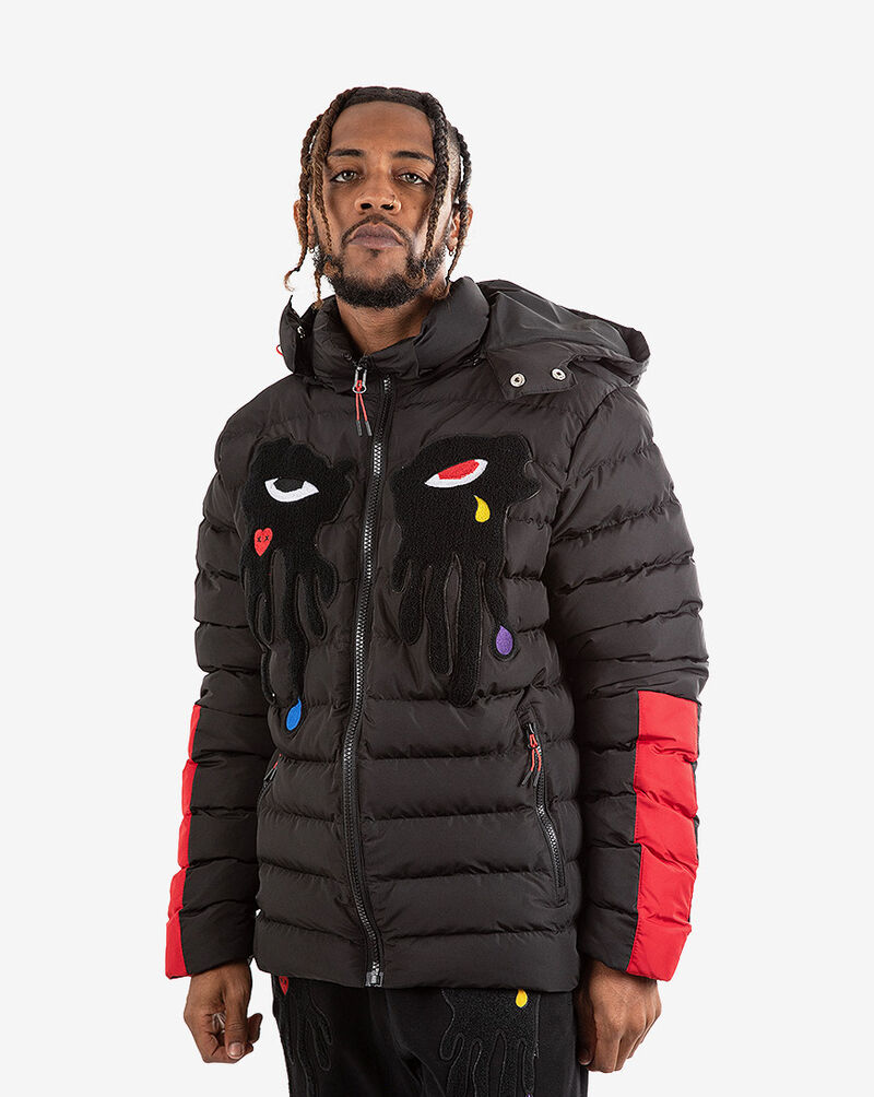 Shop Roku Studio Tear Dripping Jacket RK6480295 black SNIPES USA