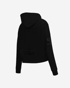 Dallas Cowboys Triple Black Cropped Pullover Hoodie