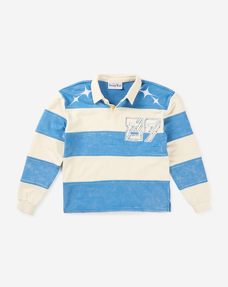 Smoke Rise Super Sonic Rugby Shirt BF026S447SN-CAMPANULA Blue 1