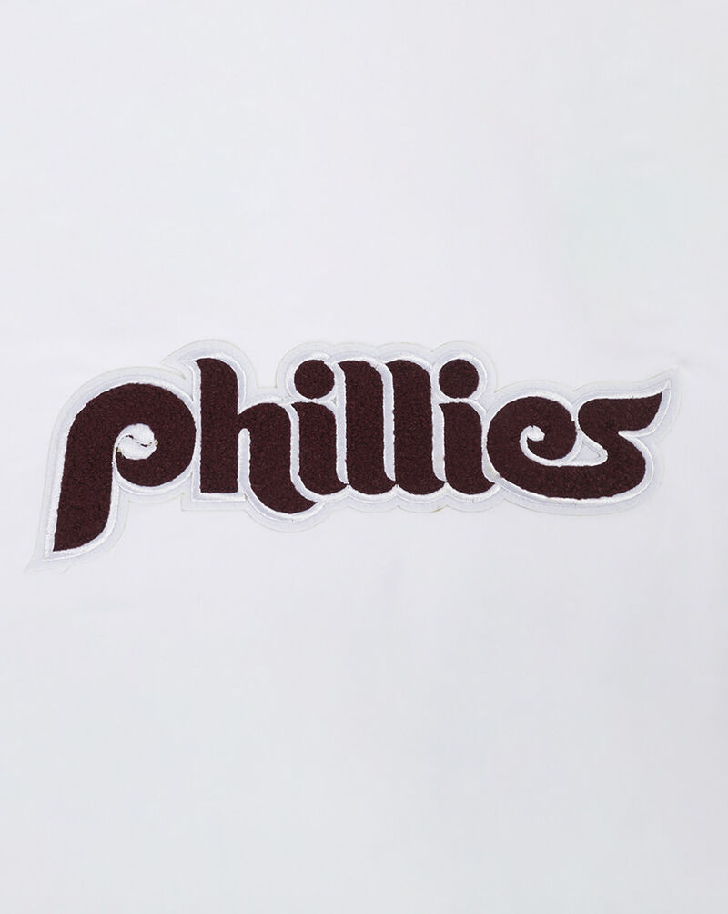 PRO STANDARD Philadelphia Phillies Short Sleeve Classic Slim Fit Tee  LPHA34596-WHT White 2