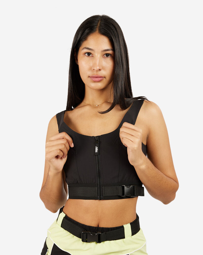 SNIPES Nylon Zip Top SNQ223001W-BLK Black 4
