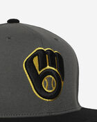 MLB Milwaukee Brewers Storm Front Snapback Hat