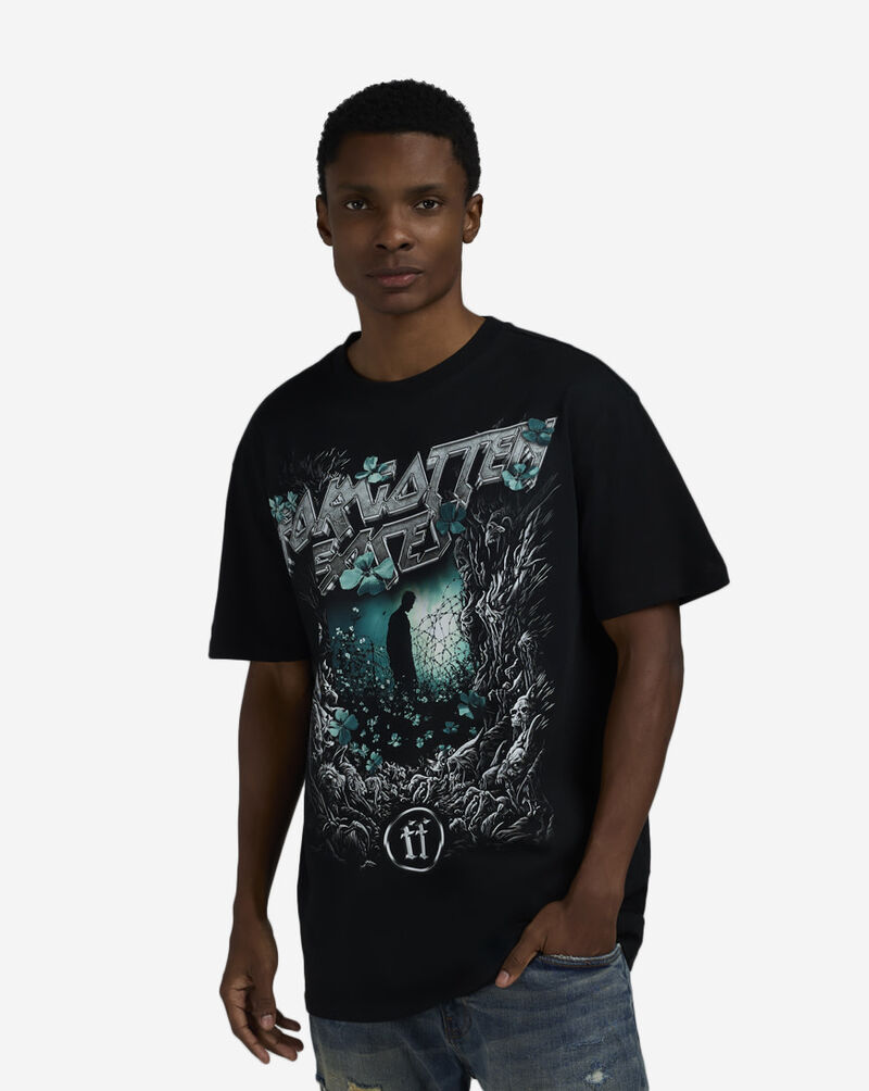Forgotten Faces Vines Tee FOFUS136-00007 Black 1