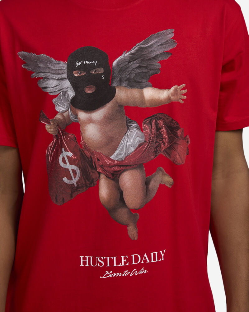 Hasta Muerte Angel Win Tee HMANGLWINTEE-RED Red 3