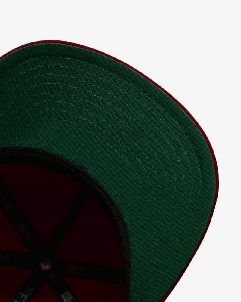 New Era 9Fifty Boston Red Sox Metallic A-Frame Snapback Hat 70931937 Red 4