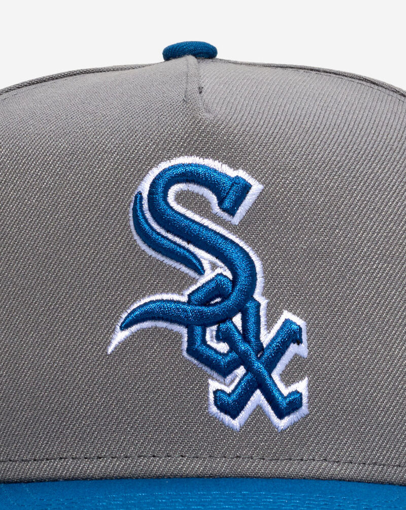 New Era 9Fifty Chicago White Sox A-Frame Snapback Hat 71050060 Grey 2