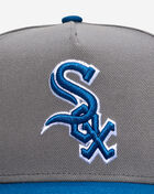 New Era 9Fifty Chicago White Sox A-Frame Snapback Hat 71050060 Grey 2