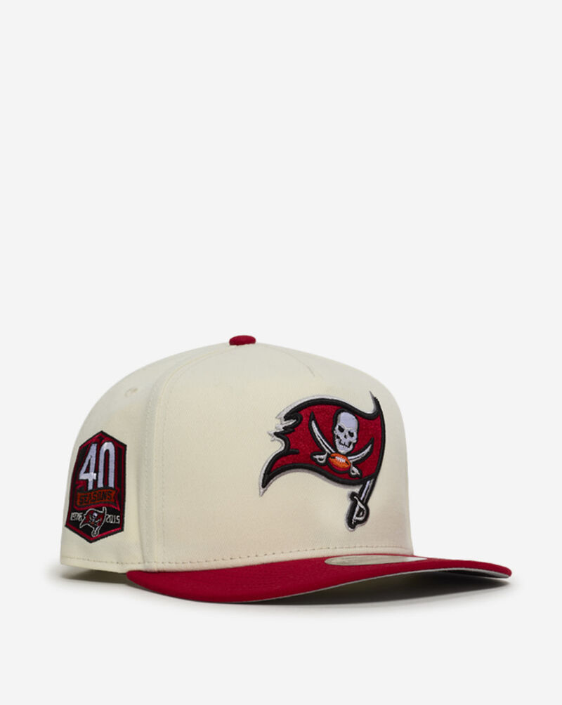 New Era 9Fifty Tampa Bay Buccaneers A-Frame Snapback Hat 71094930 cream 1