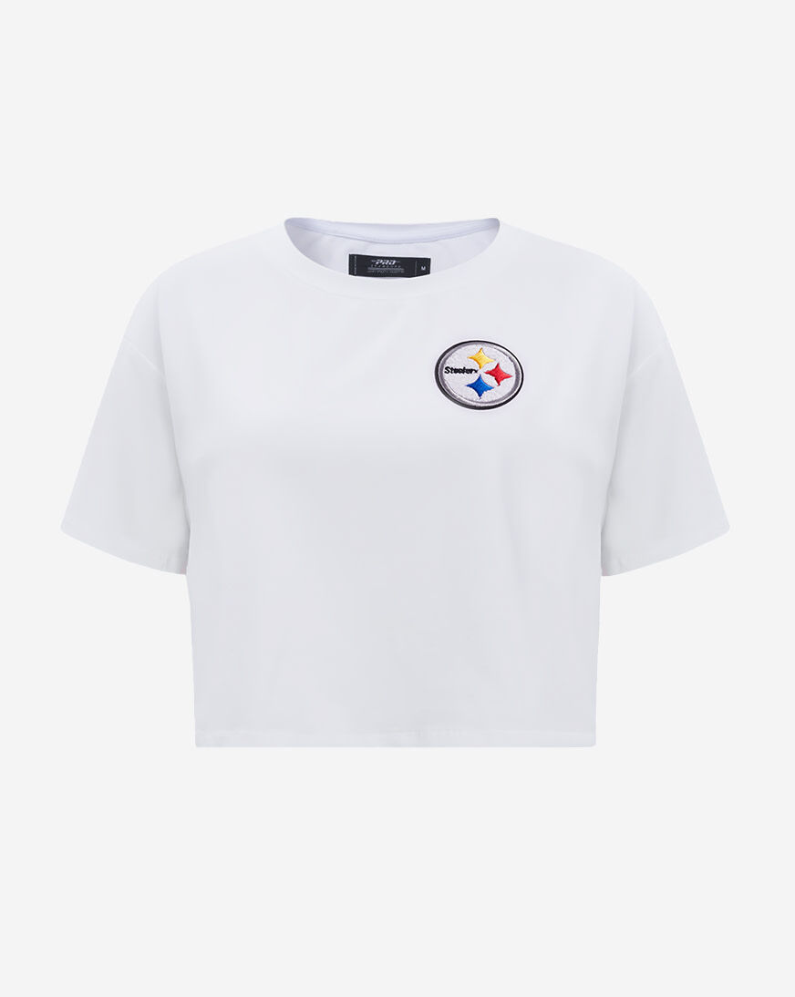 Shop PRO STANDARD Pittsburgh Steelers Boxy Tee FPSA410191-WHT
