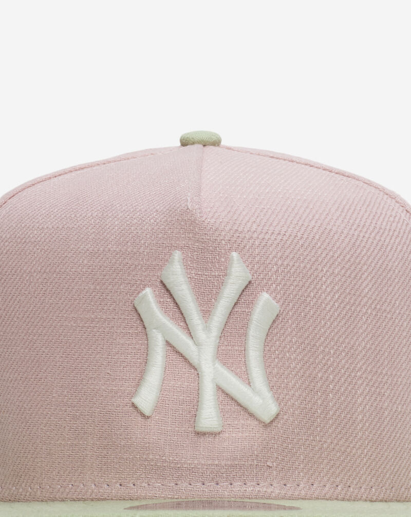 New Era 9Fifty New York Yankees A-Frame Snapback Hat 60945078 Pink 2