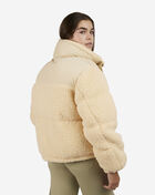 Nylon  Borg Puffer Jacket