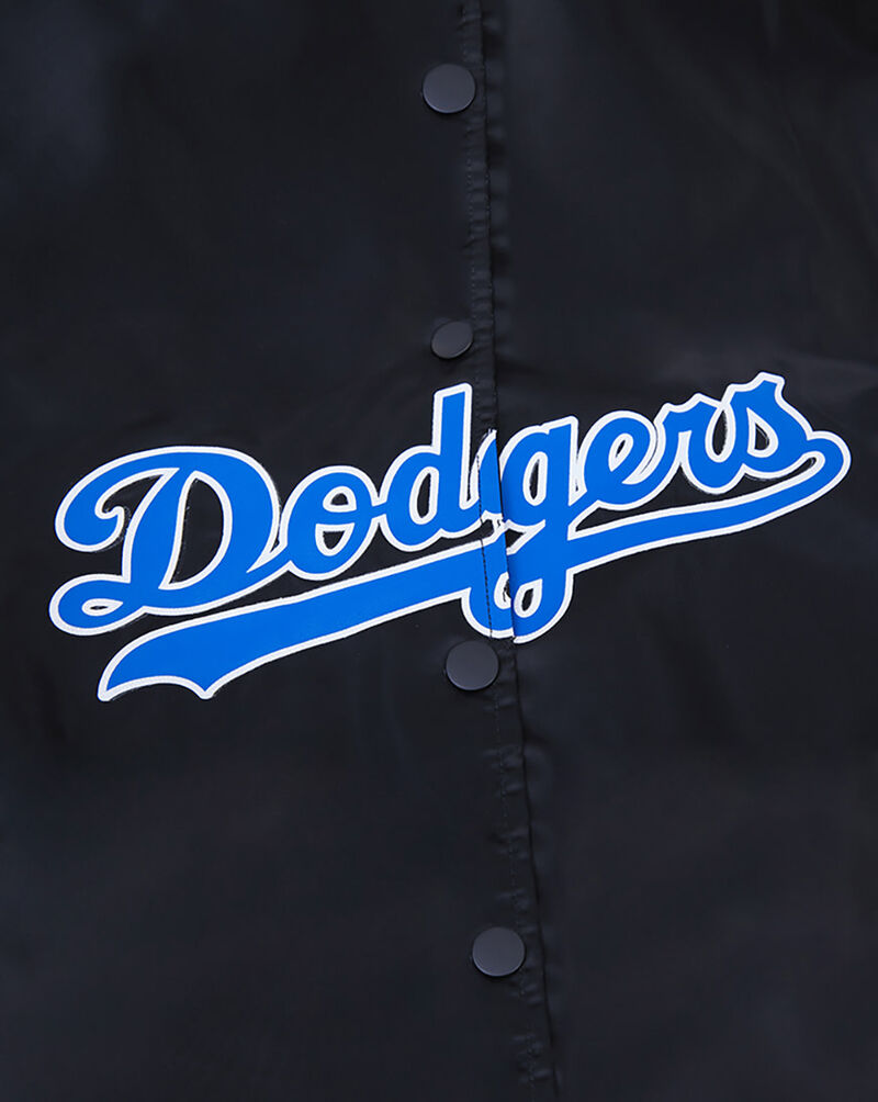 PRO STANDARD Los Angeles Dodgers Classic Satin Jacket  LLDU34419-BLK Black 4