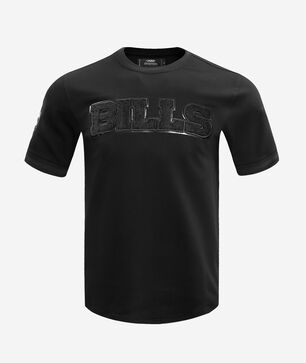 Buffalo Bills Triple Black Double Knit Tee