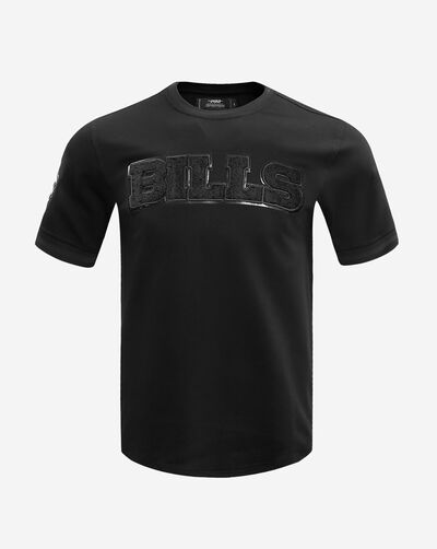Buffalo Bills Triple Black Double Knit Tee