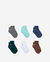 Everyday Essentials 6Pk Ankle Socks (9-11)