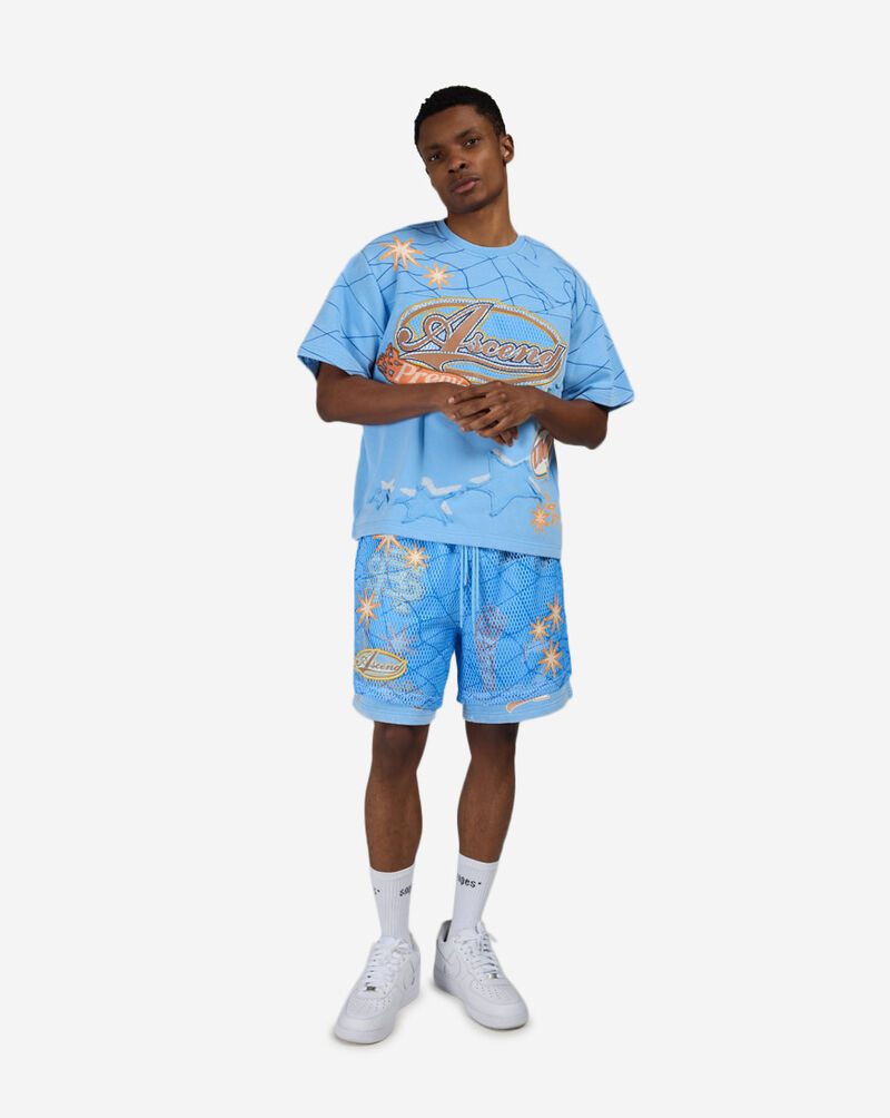 Smoke Rise Ascend 2 Fer Short FS26S455SN-BLU Blue 4