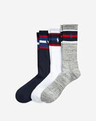 America Crew Socks (9-11, 3 Pack)