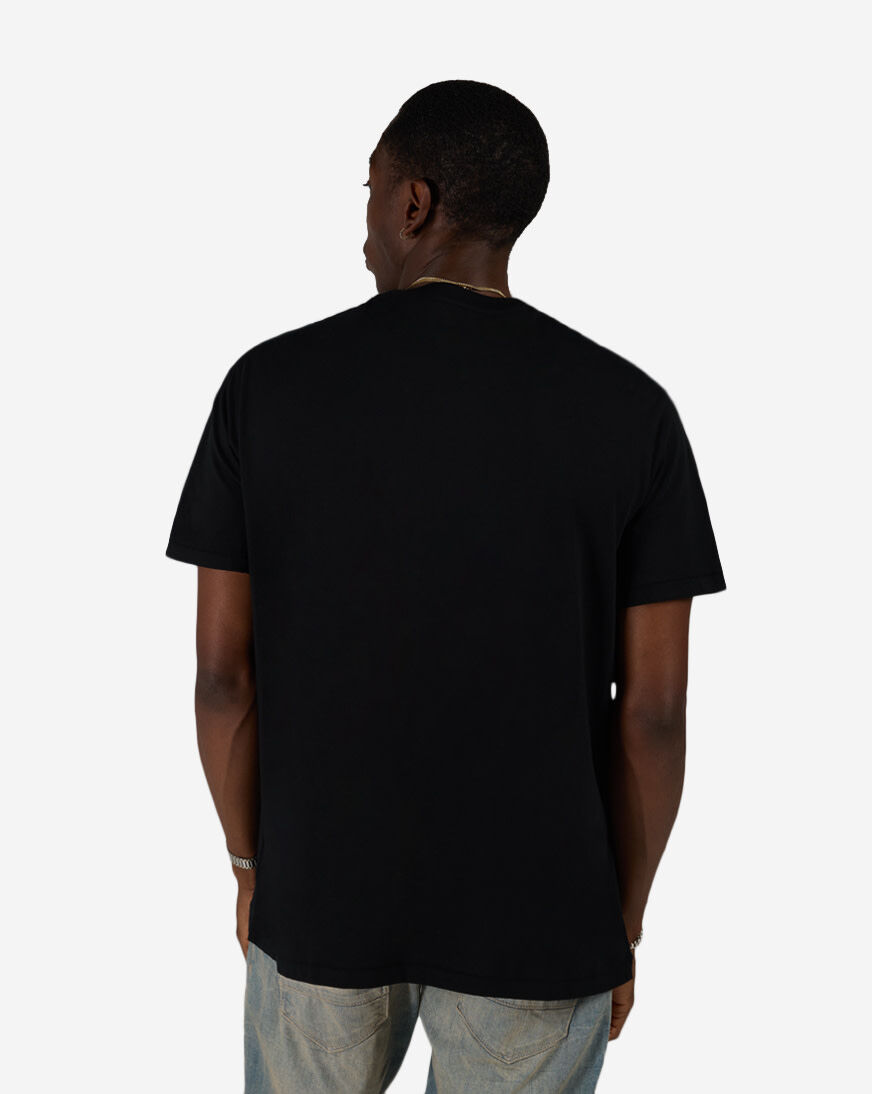 Shop Polo Ralph Lauren Stripe Logo Tee 710866251506-BLK black