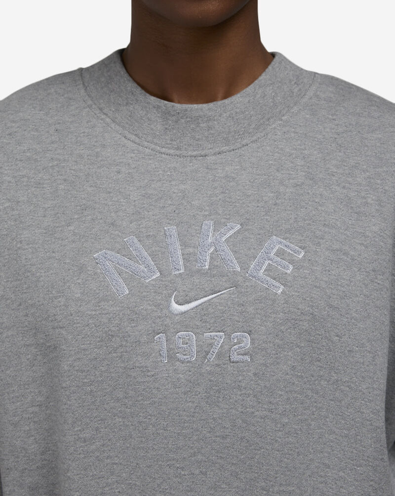 Nike NSW Short Sleeve Fleece Crew HJ0224-091 Grey 3