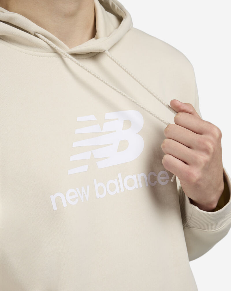 New Balance Sport Essentials French Terry Logo Hoodie MT41505-TWF cream 3