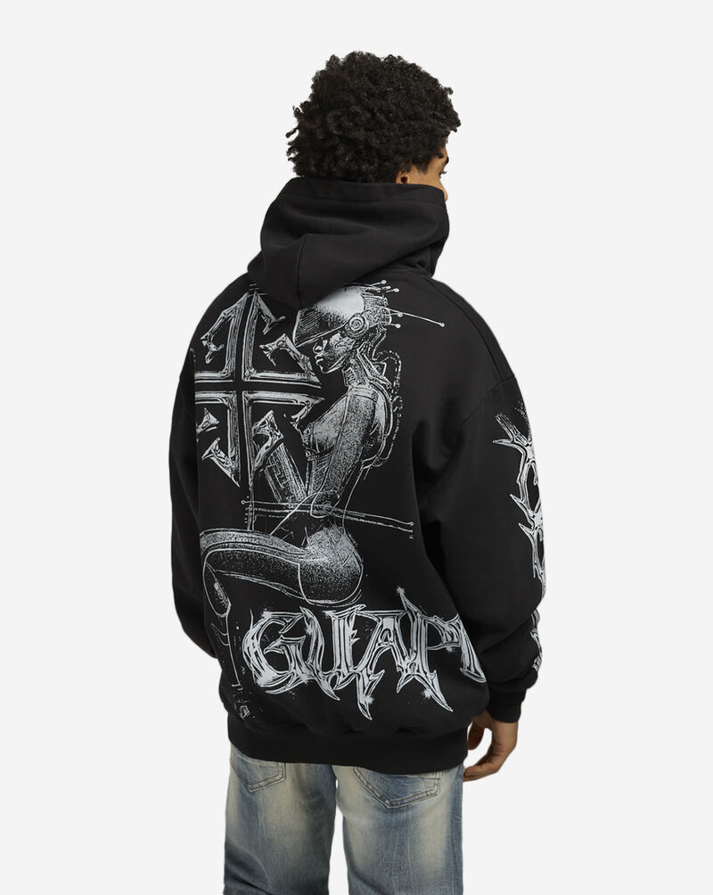 GUAPI Obsidian Cyborg Hoodie OBSIDIAN-BLACK-CYBORG-HOODIE Black 2
