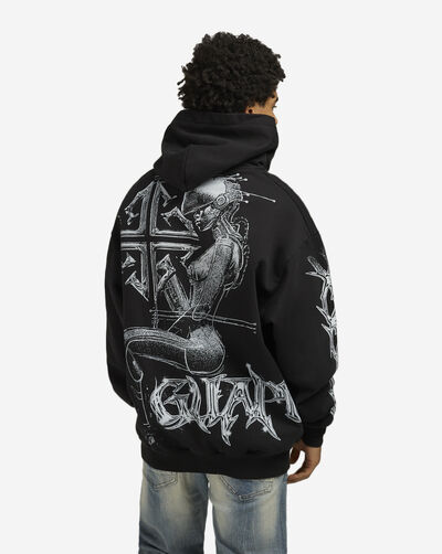 Obsidian Cyborg Hoodie