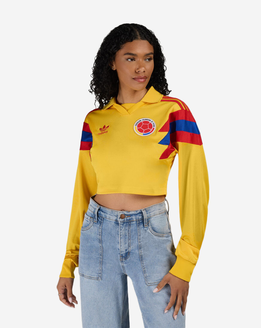 Shop adidas Colombia Reconstructed Bringback Jersey KE2299 yellow