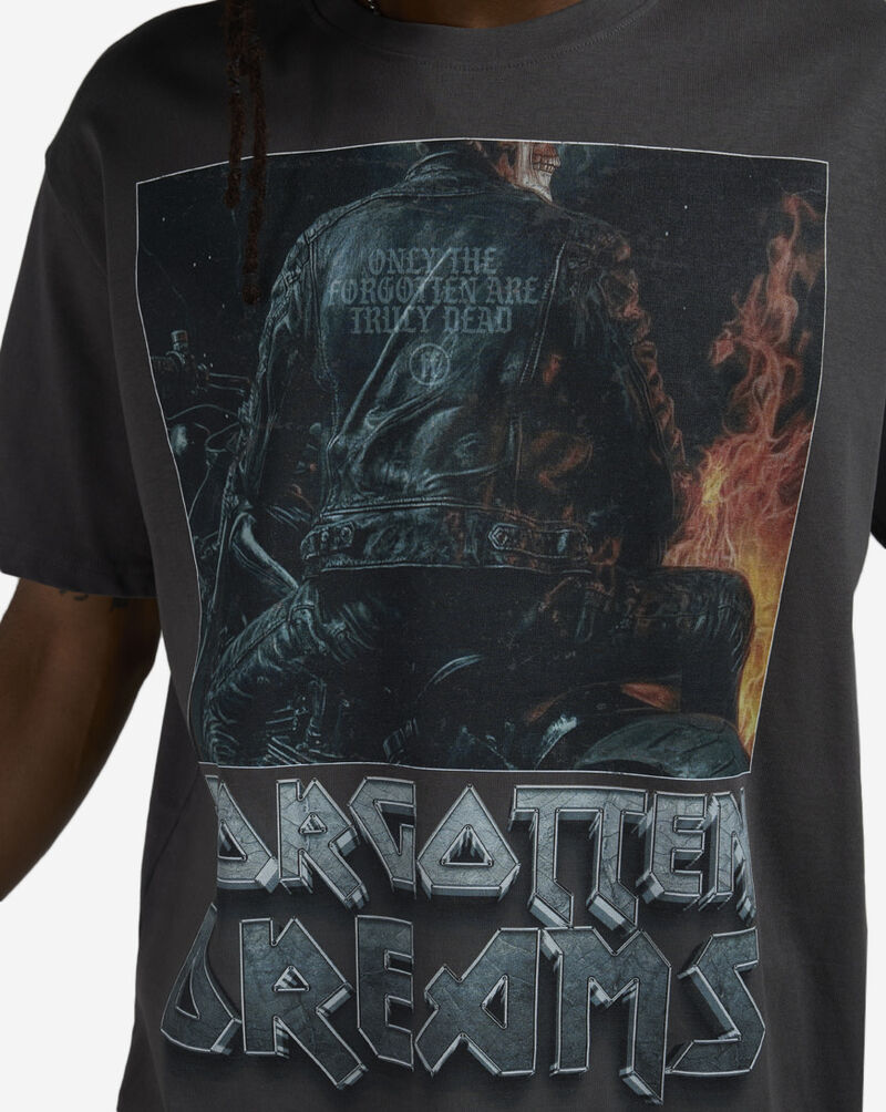 Forgotten Faces Forgotten Biker Tee FOFUS153-03516 Grey 3