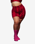 IVY PARK Allover Print Short Tights (Plus Size)
