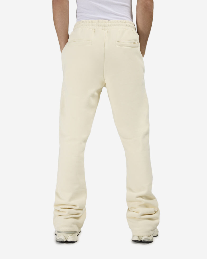 Shop Smoke Rise Racing Fleece Pants FP26S428SNZ-ECR cream | SNIPES USA
