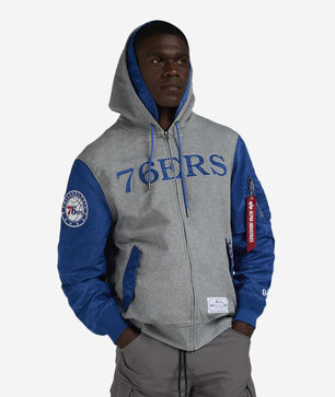 Alpha Industries Philadelphia 76ers Bomber Jacket