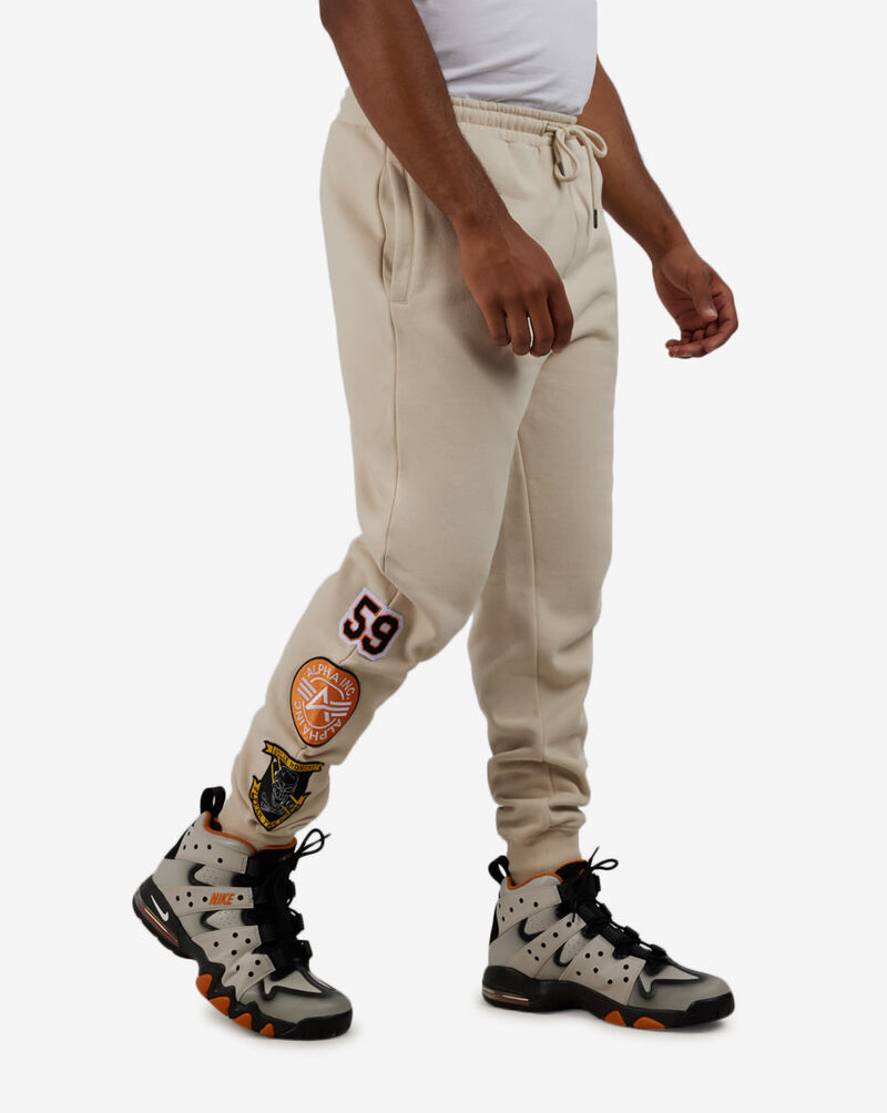 Alpha Industries Graphic Essential Joggers MBA53500C1-STN Beige 3
