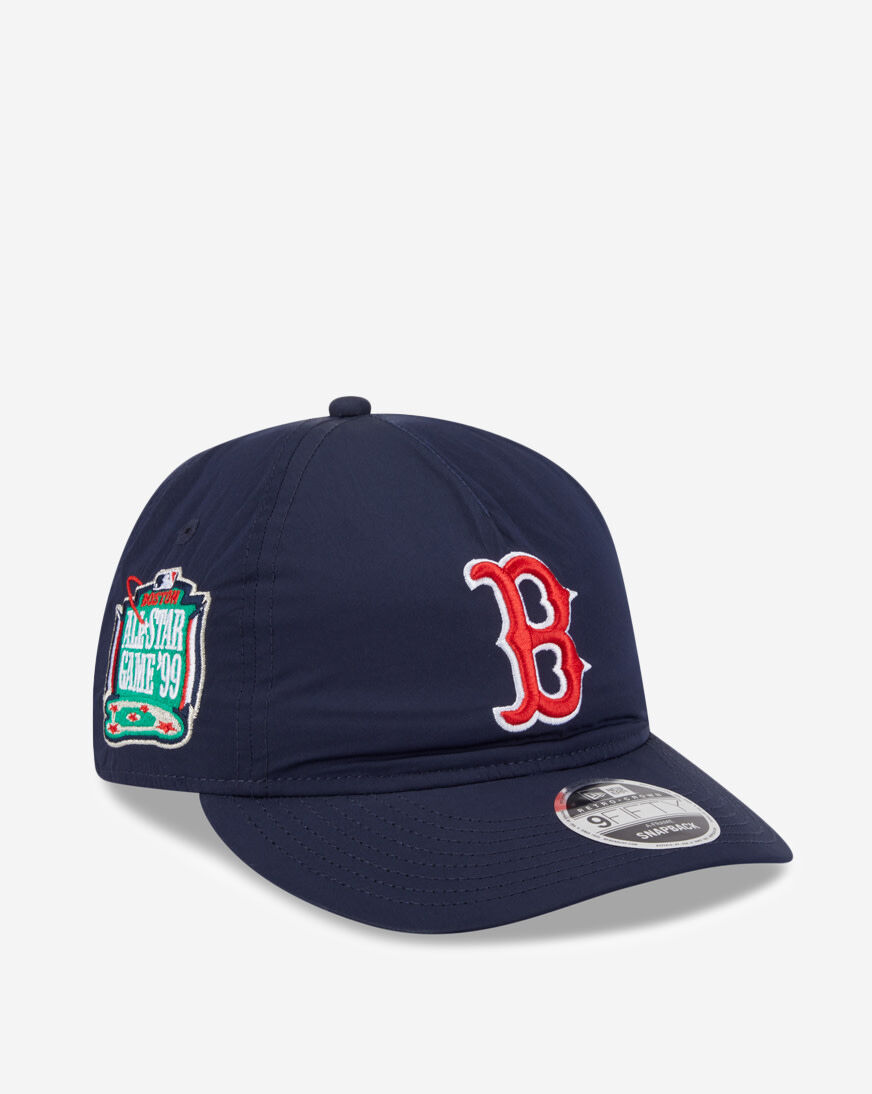 Shop New Era 9Fifty Boston Red Sox Nylon Snapback Hat 60723997
