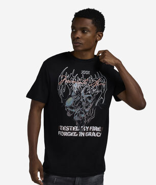 Fire Grace Skull Tee