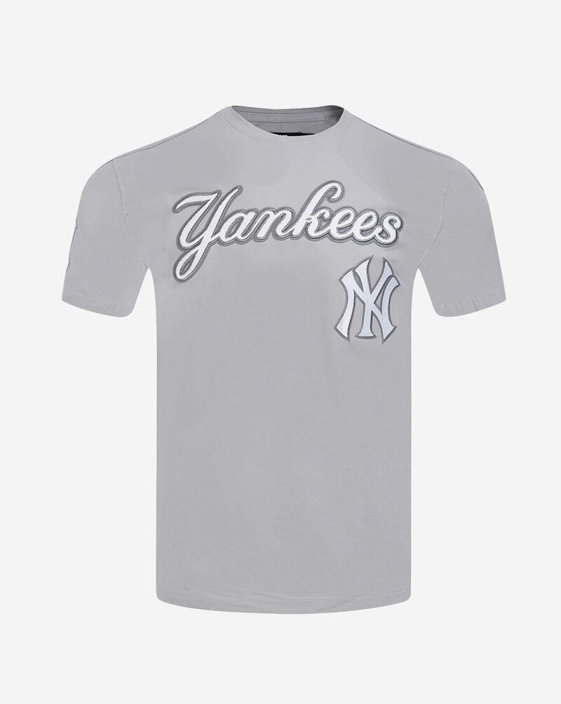 PRO STANDARD New York Yankees Gerrit Cole #45 Short Sleeve Classic Player Taping Tee  LNY1315894-GRY Grey 1