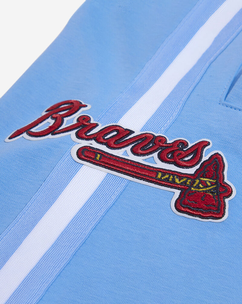 PRO STANDARD Atlanta Braves Classic Chenille Double Knit Short LAB331547-UNI Blue 2