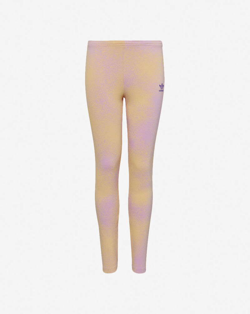 adidas Girls' Gradient Leggings HK2933 Yellow 1