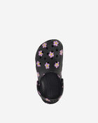Crocs Grade School Classic Flower Clog 212670-001J Black 7