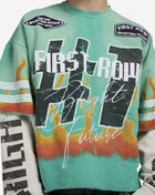 First Row Bright Future Long Sleeve 2Fer Tee FRF3021-TURQ Green 3