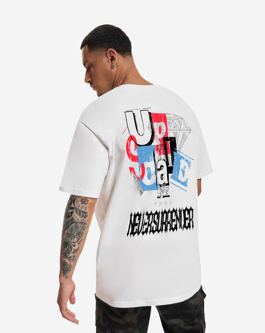 Shop Mister Tee Charged By Faith Tee MTUS588-2-00220 white