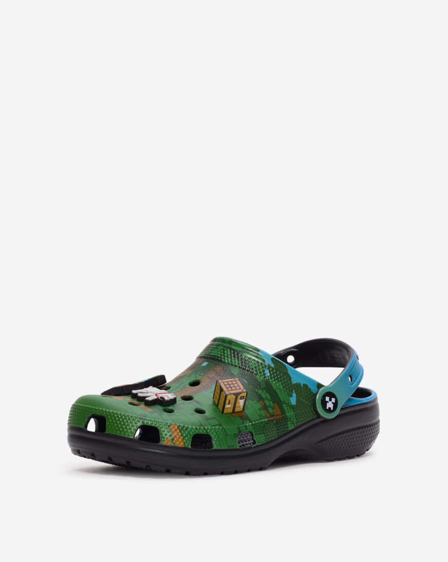 Shop Crocs Grade School Minecraft Classic Clog 210829-90HJ Shop Crocs Grade School Minecraft Classic Clog 210829-90HJ