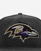 New Era 9Fifty Baltimore Ravens Washed A-Frame Snapback Hat 60957149 Black 2