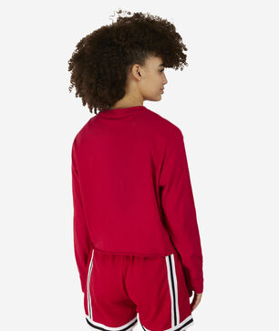 Philadelphia 76ers NBA Glitter Crop Crewneck