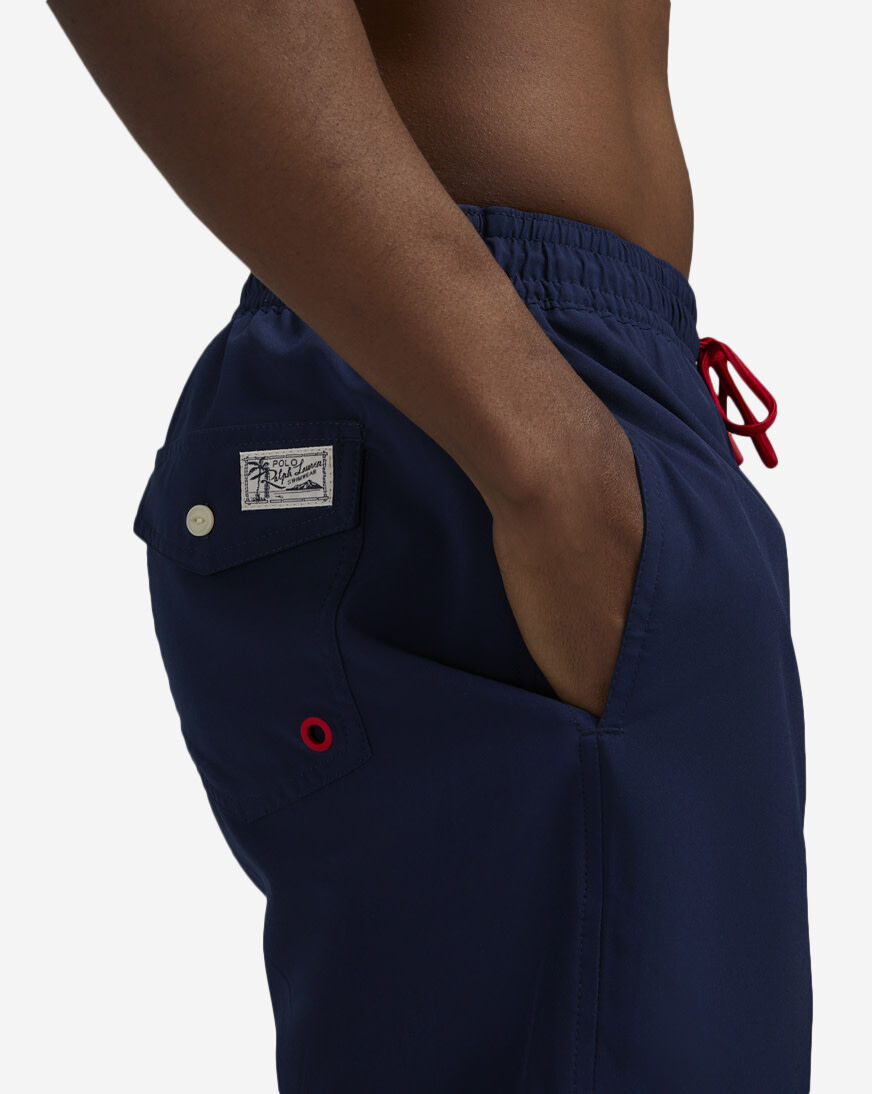Shop Polo Ralph Lauren 5.75-Inch Traveler Classic Swim Trunk
