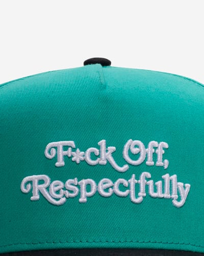 Respectfully Varsity 2 Tone Twill Trucker Hat Respectfully Varsity 2 Tone Twill Trucker Hat