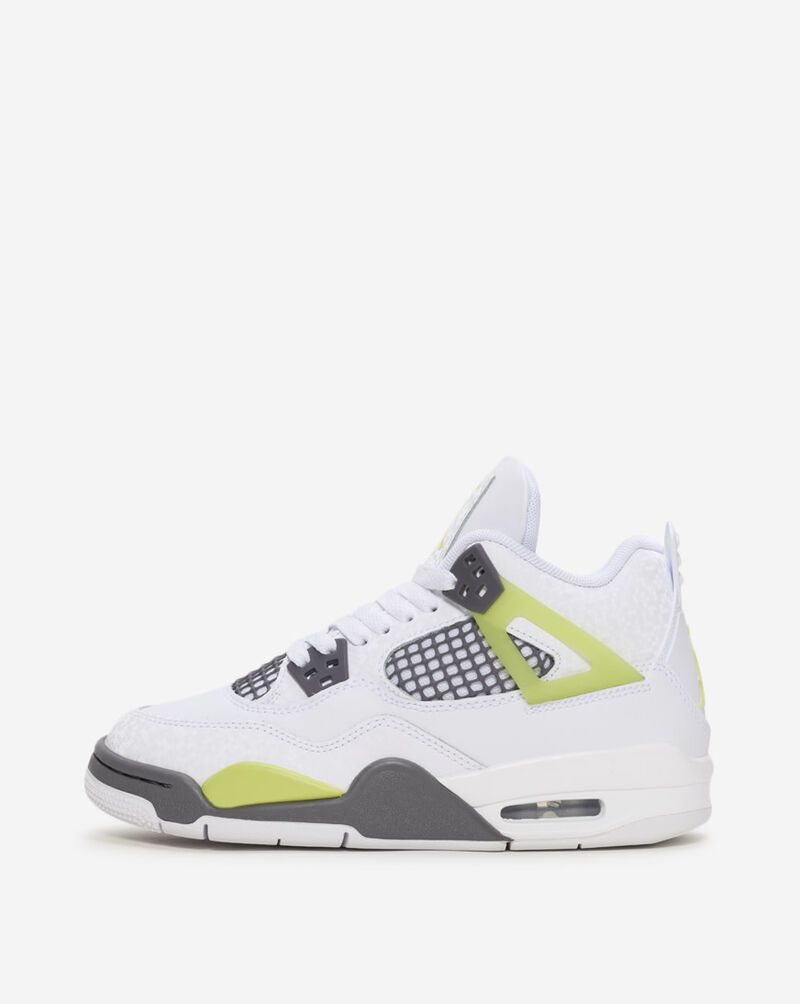 Jordan Big Kids' Air Jordan 4 Retro HJ5990-100 White 1